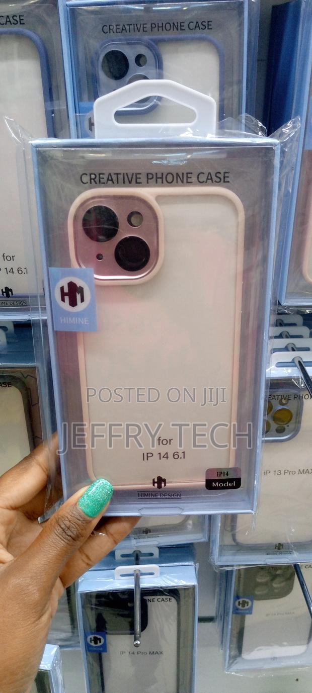 Clear Transparent Colors Edge Bumperfor Apple iPhone 14 - main view