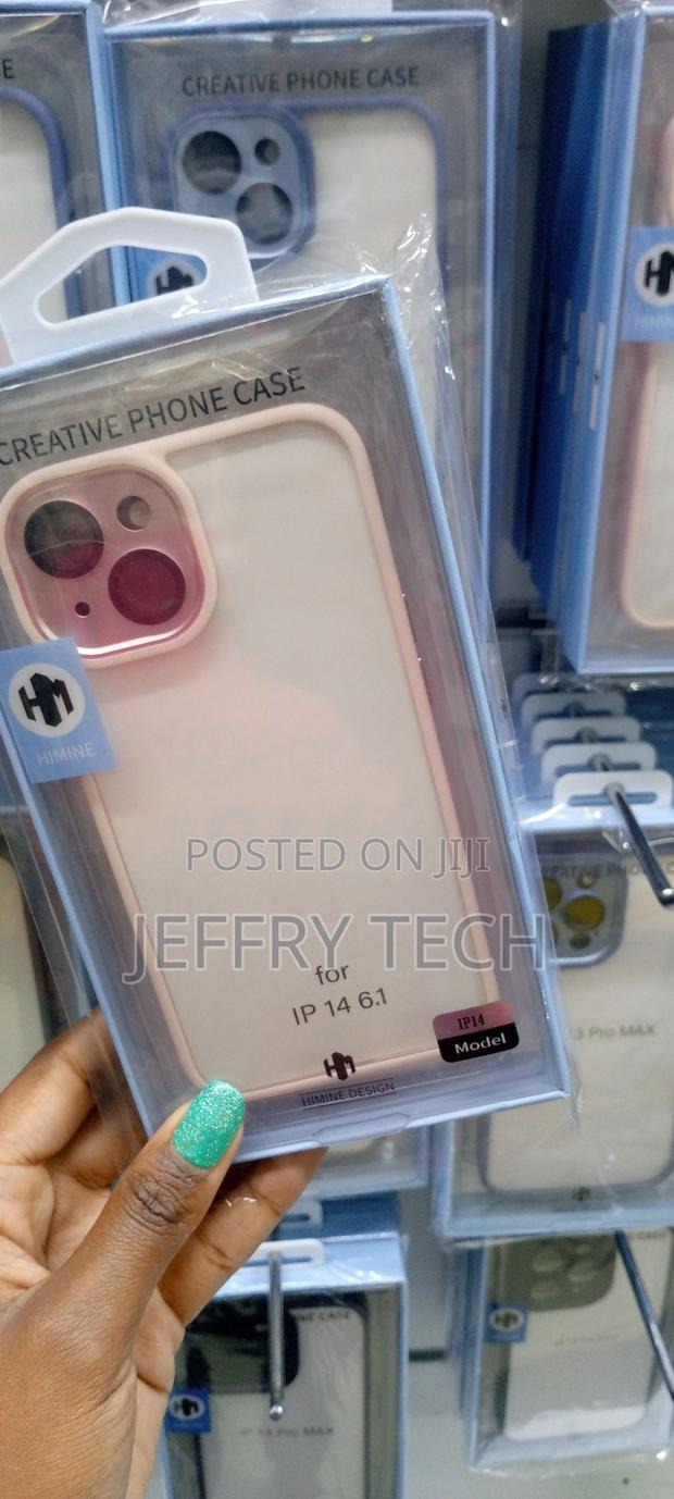 Clear Transparent Colors Edge Bumperfor Apple iPhone 14 - thumbnail 2