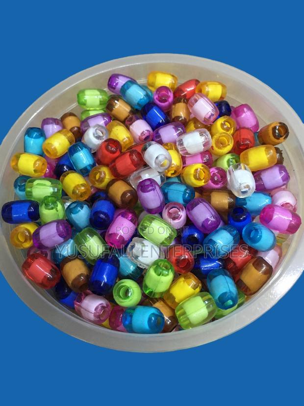 Beads Oval Shape Mixed or Single Colour - main view