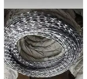 Galvanized 10m Razor Wire, 730mm Diameter