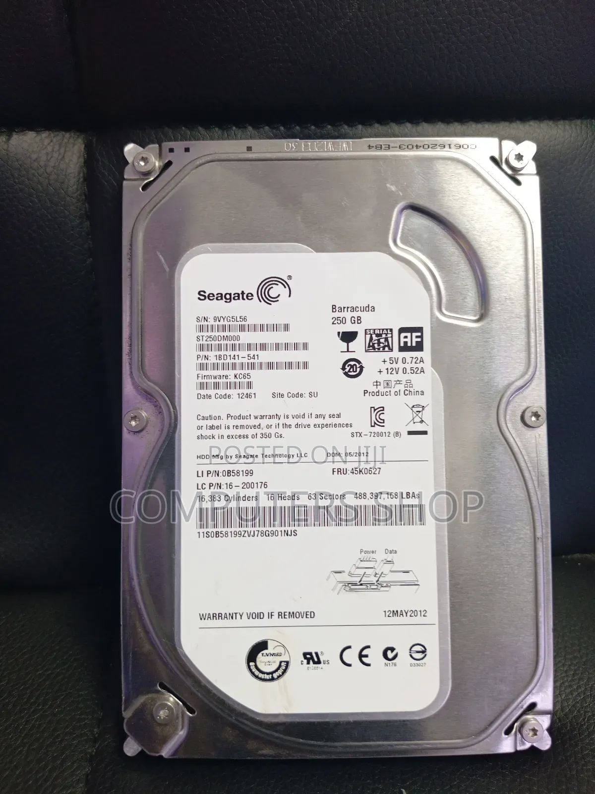 250 Gb HDD