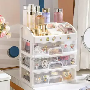 Cute Cosmetic Storage Box Organizer