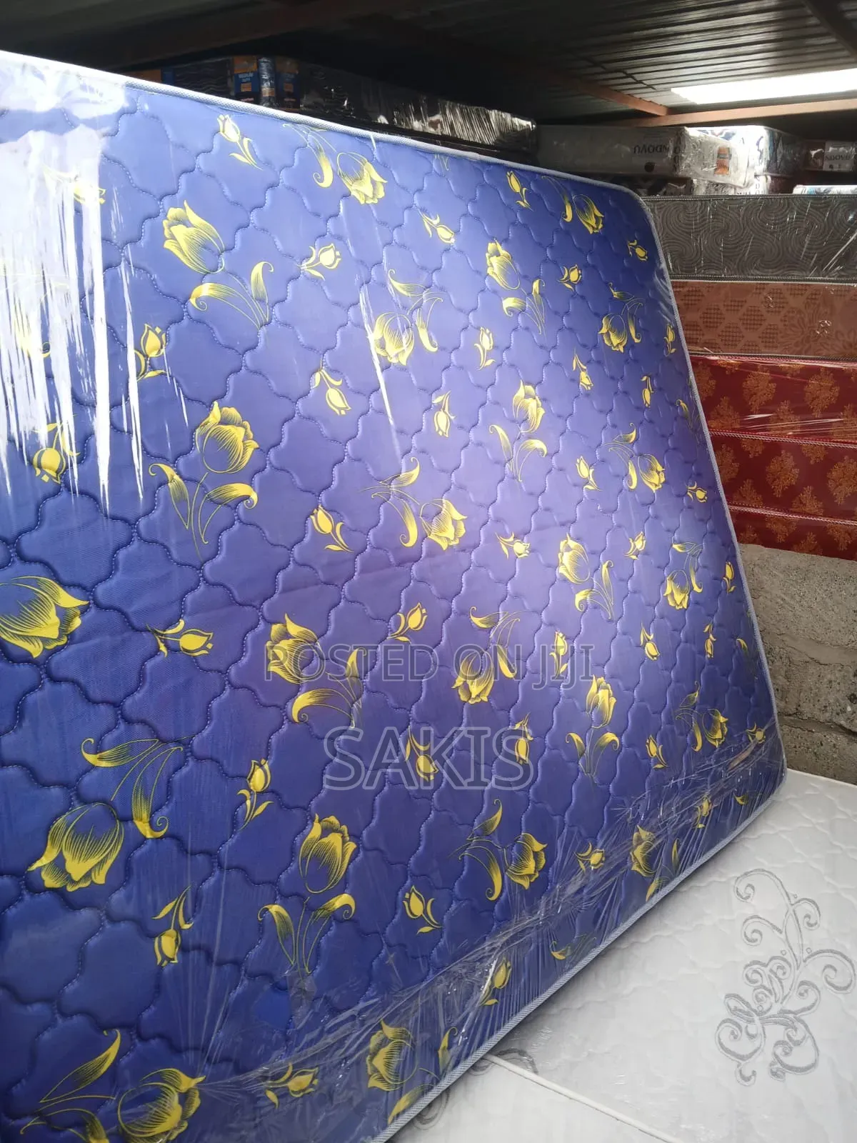 Maxi! 72" X 74" (6*6) Quilted 10inch Mattress. Free Delivery