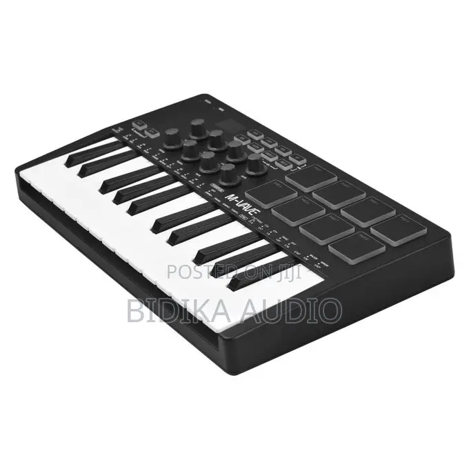 M-Vave 25-Key MIDI Control Keyboard Mini Portable USB
