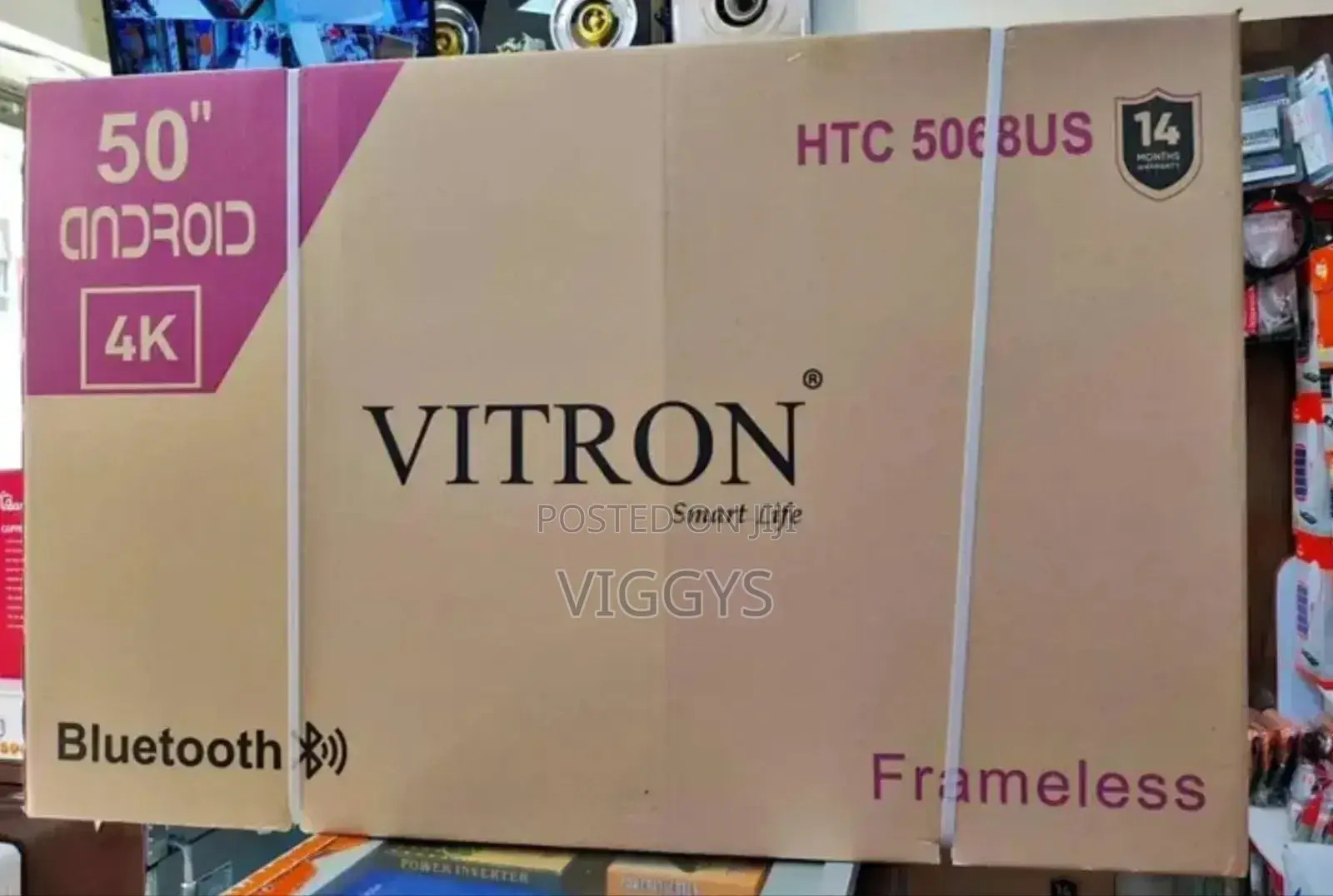 New Vitron ,50 Inch Smart Android A4