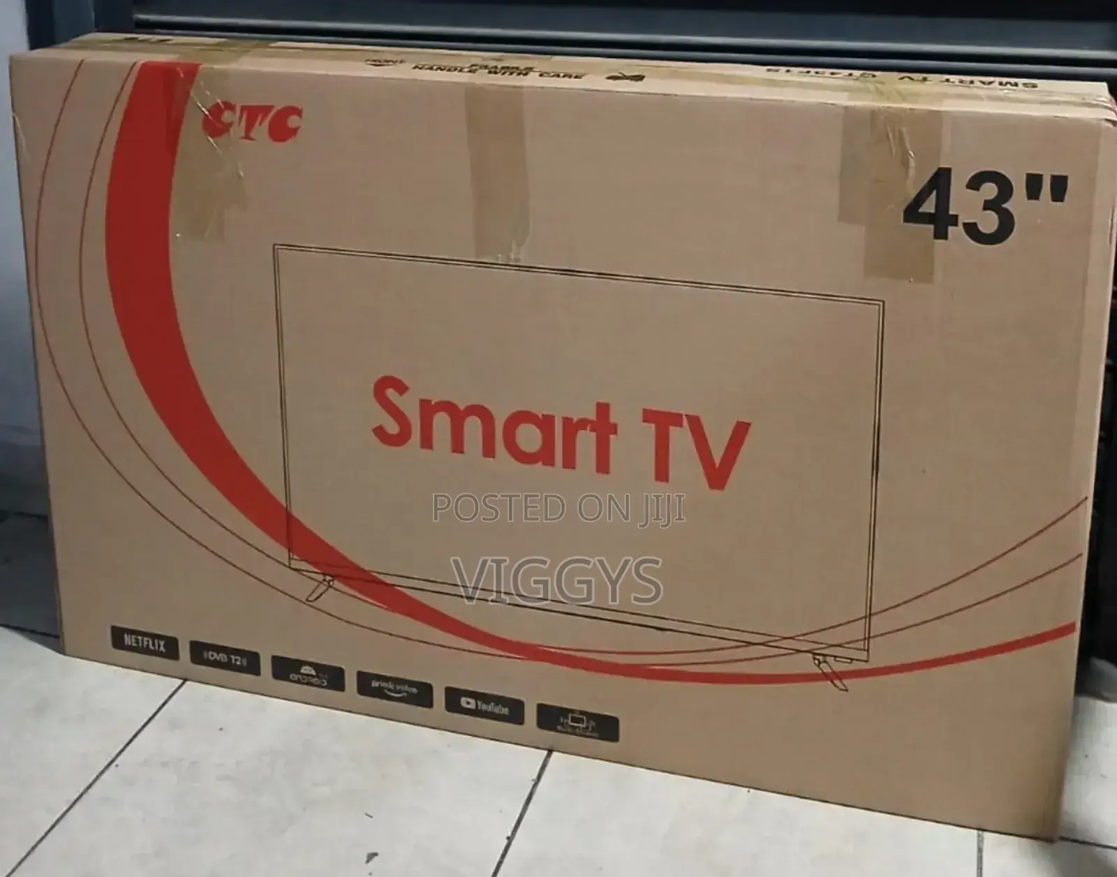 CTC 43inches Framless Smart Android A3