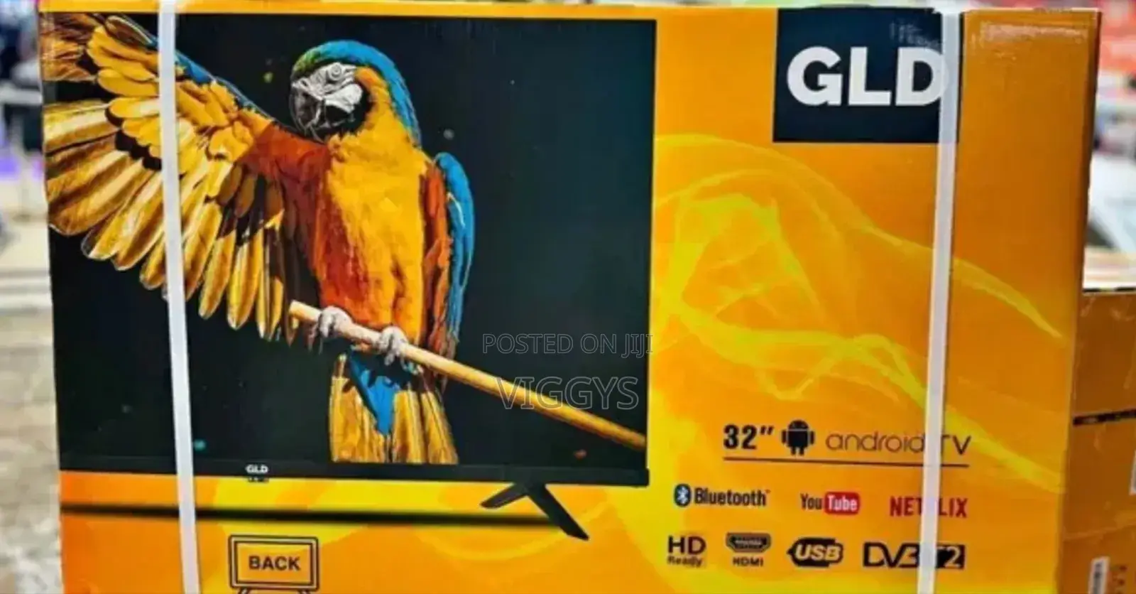 GLD 32 Inch/ Smart TV / Bluetooth/ Flameless F-6