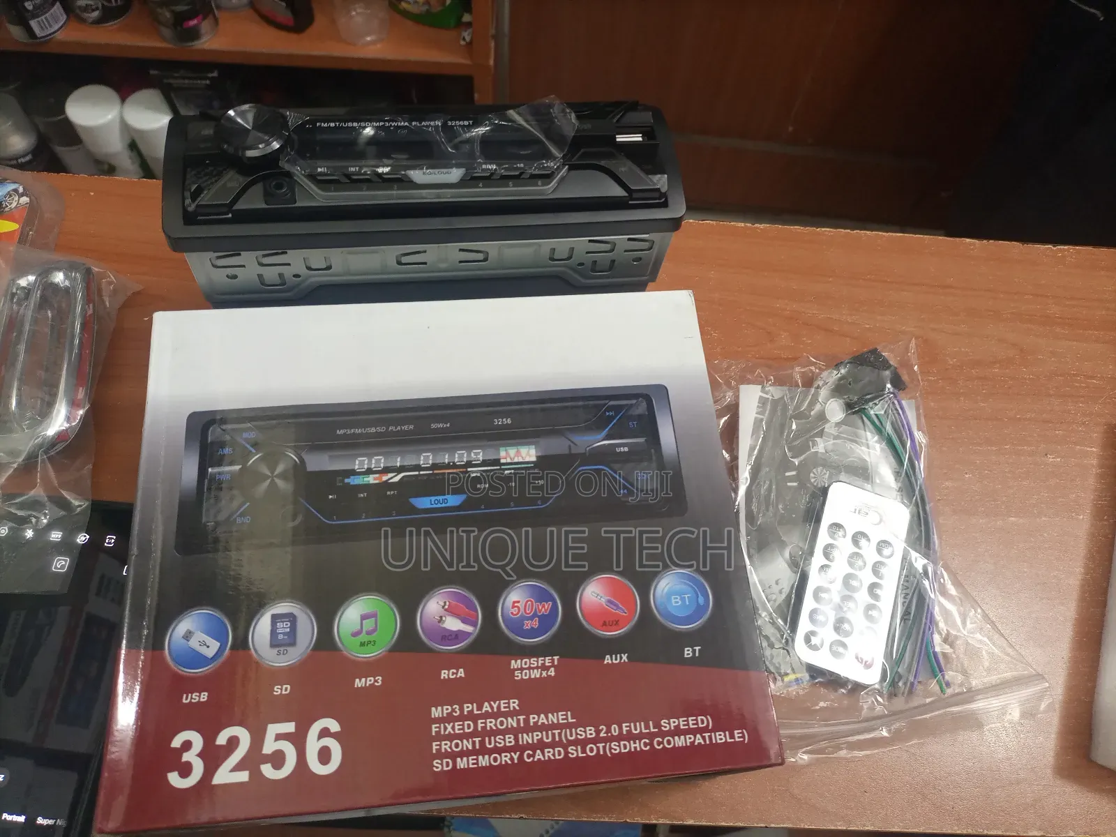 Car Mp3 Radio 1 Din - Detachable Face
