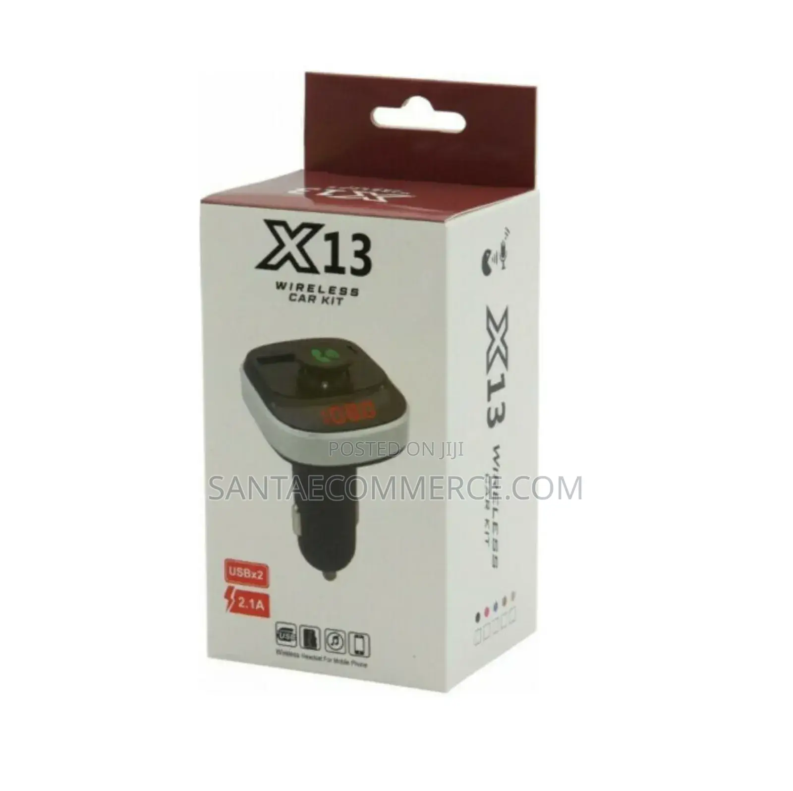 X13 FM Car Charger Wireless Kit