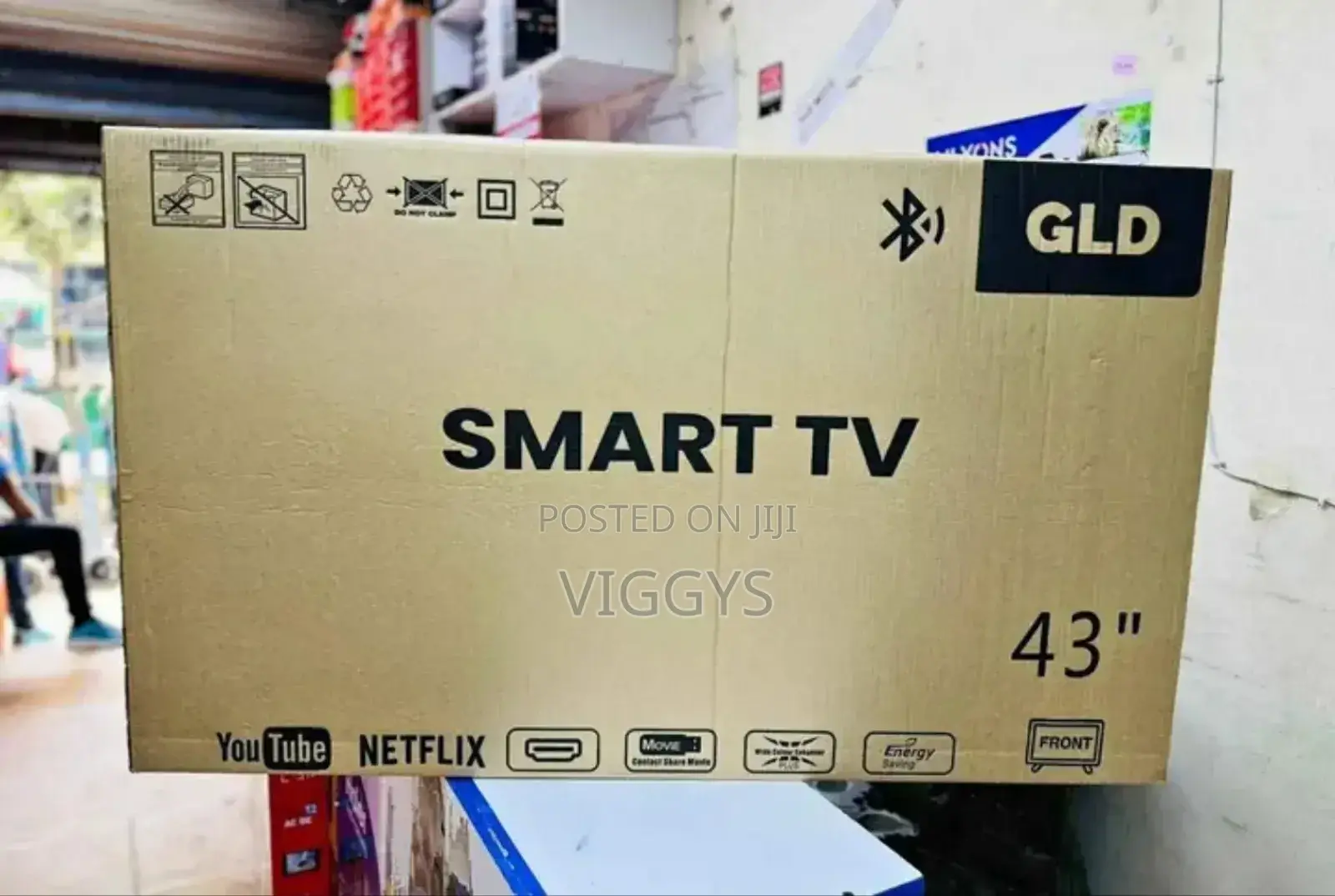 Frameless New GLD , 43 Inch Tv/ T-2