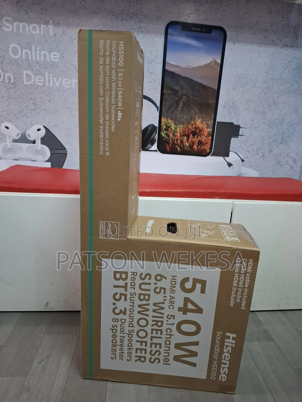 Hisense Hs5100 5.1ch Sounbar - 540w