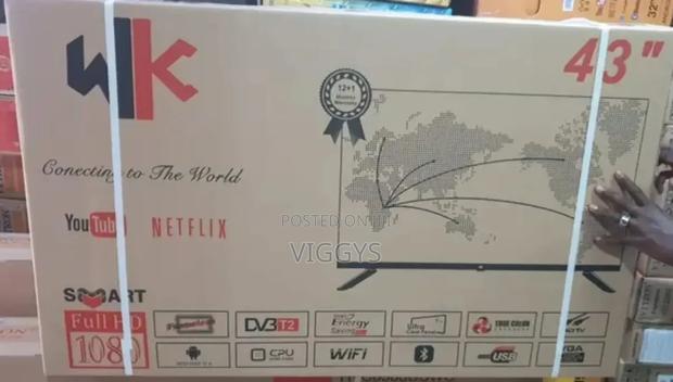 New Model WK 43 Inch Smart TV Netflix NV-1