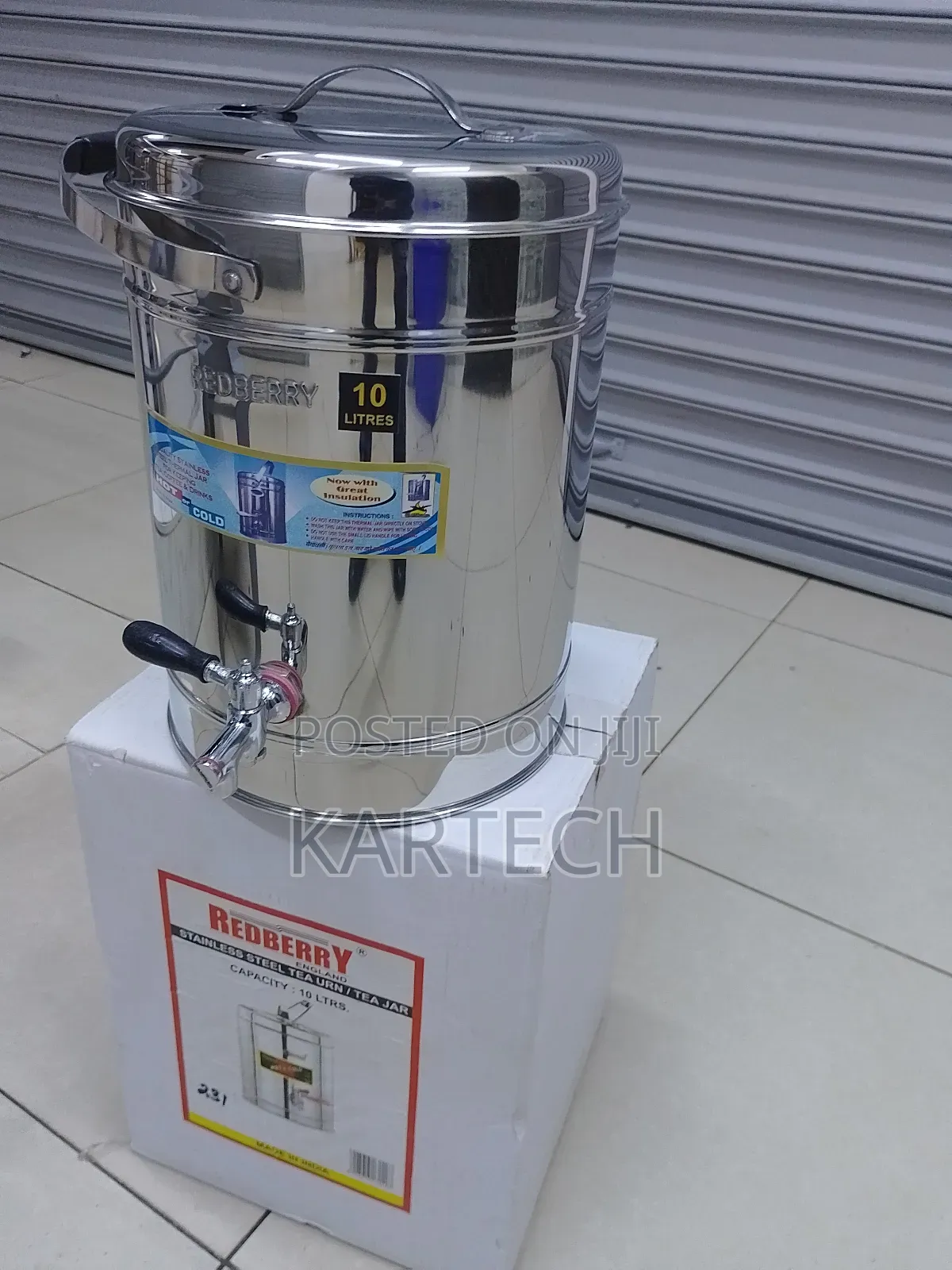 Redberry 10 L Premium Range Tea Urn