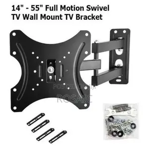 14" - 55" Full Motion Swivel Wall Mount Tv Bracket