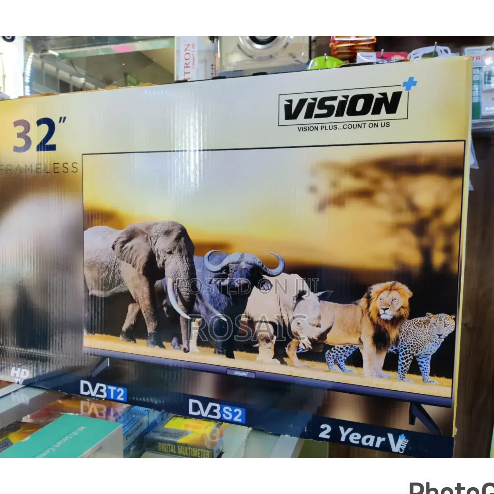 *Vision 32" Digital Frameless Tv