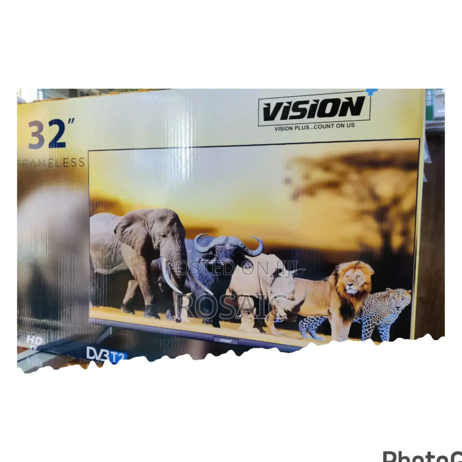 *Vision 32" Digital Frameless Tv
