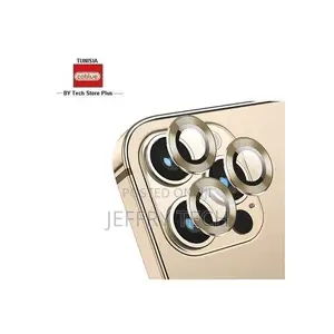 Coblue 3 Camera Lens Protectors for iPhone 14 Pro Max - Gold