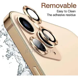 Coblue 3 Camera Lens Protectors for iPhone 14 Pro Max - Gold