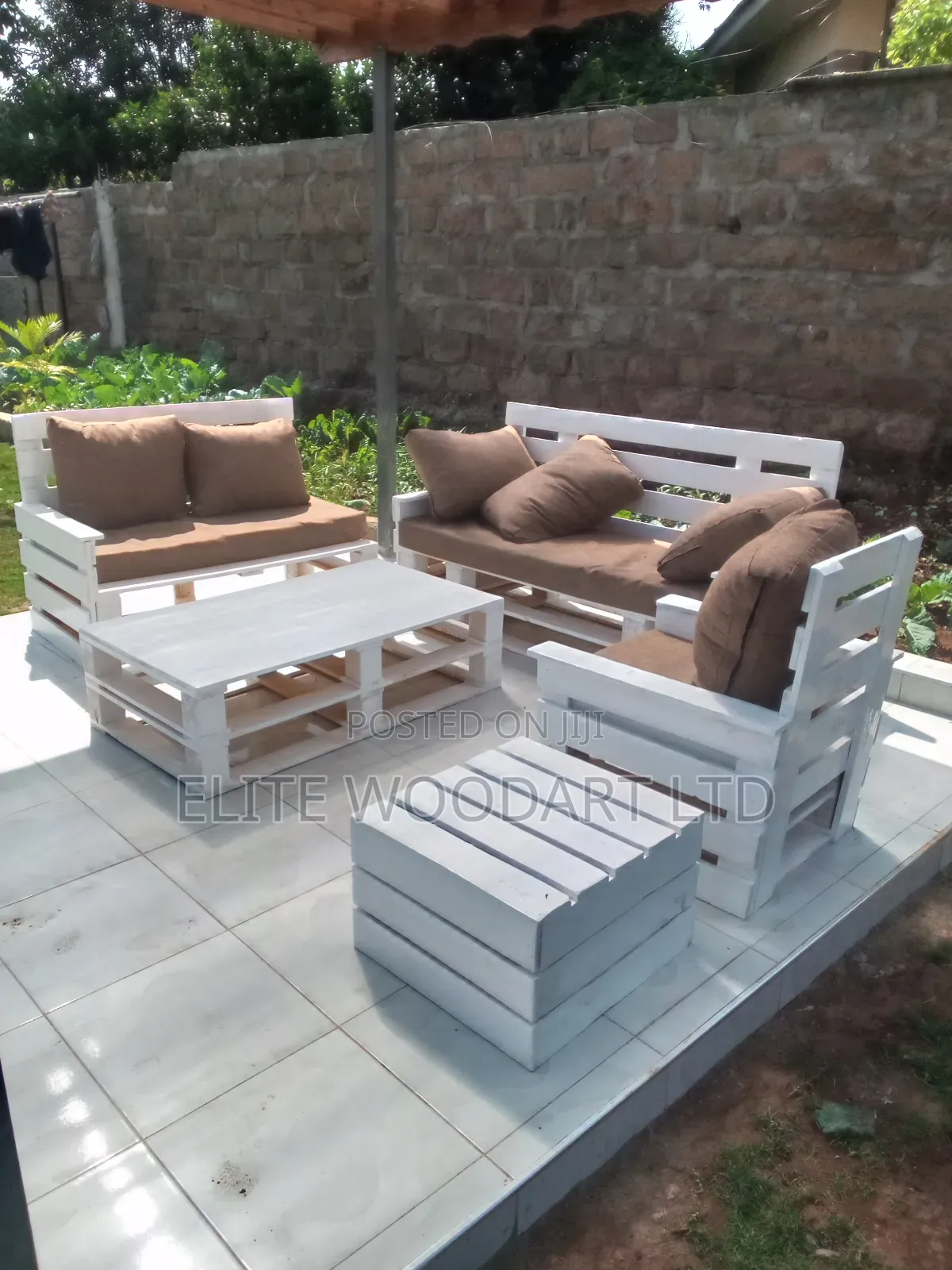 Seven Seater Pallet Sofa