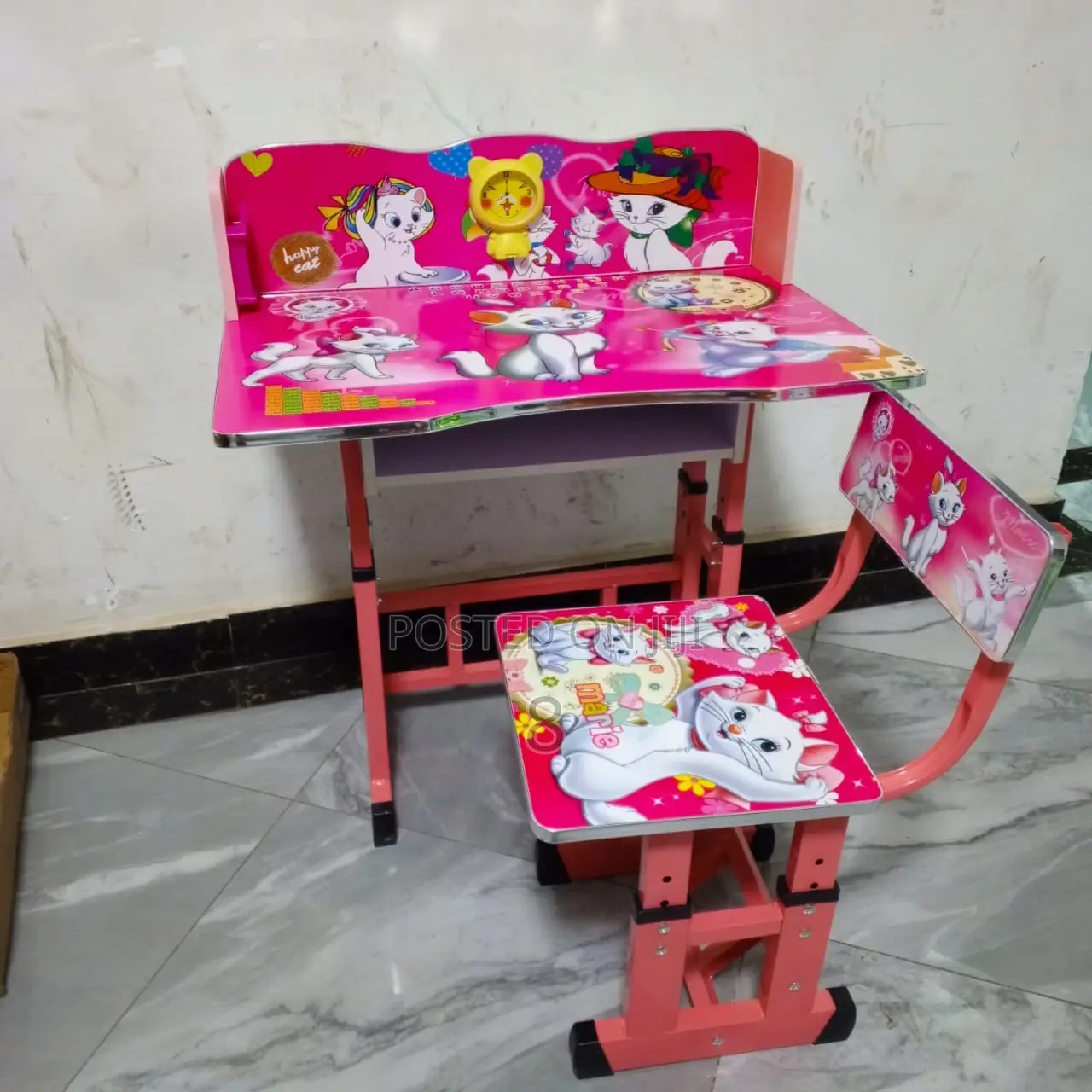 Kids' Study Table With Chair – Ideal for Homework, Art, And