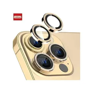 2 Camera Lens Protectors for iPhone 14/14 Plus - Gold
