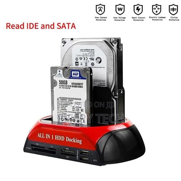 Multi-Function 2.5" and 3.5" Hard Drive Docking Station - thumbnail 2