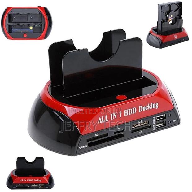 Multi-Function 2.5" and 3.5" Hard Drive Docking Station - main view