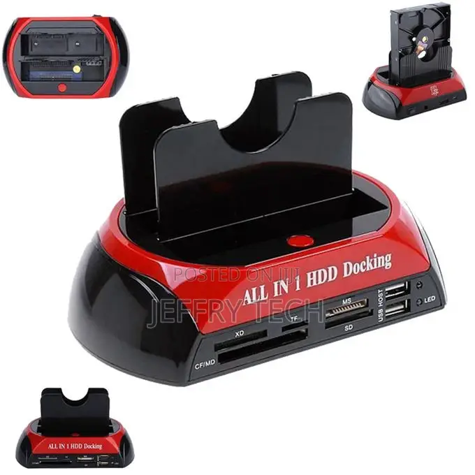 Multi-Function 2.5" and 3.5" Hard Drive Docking Station