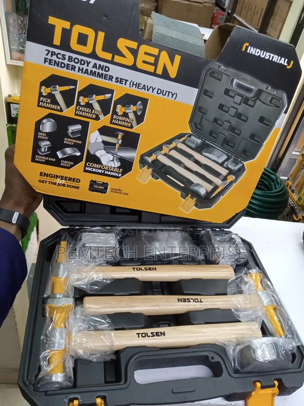 7pcs Body and Fender Hammer Set - main view