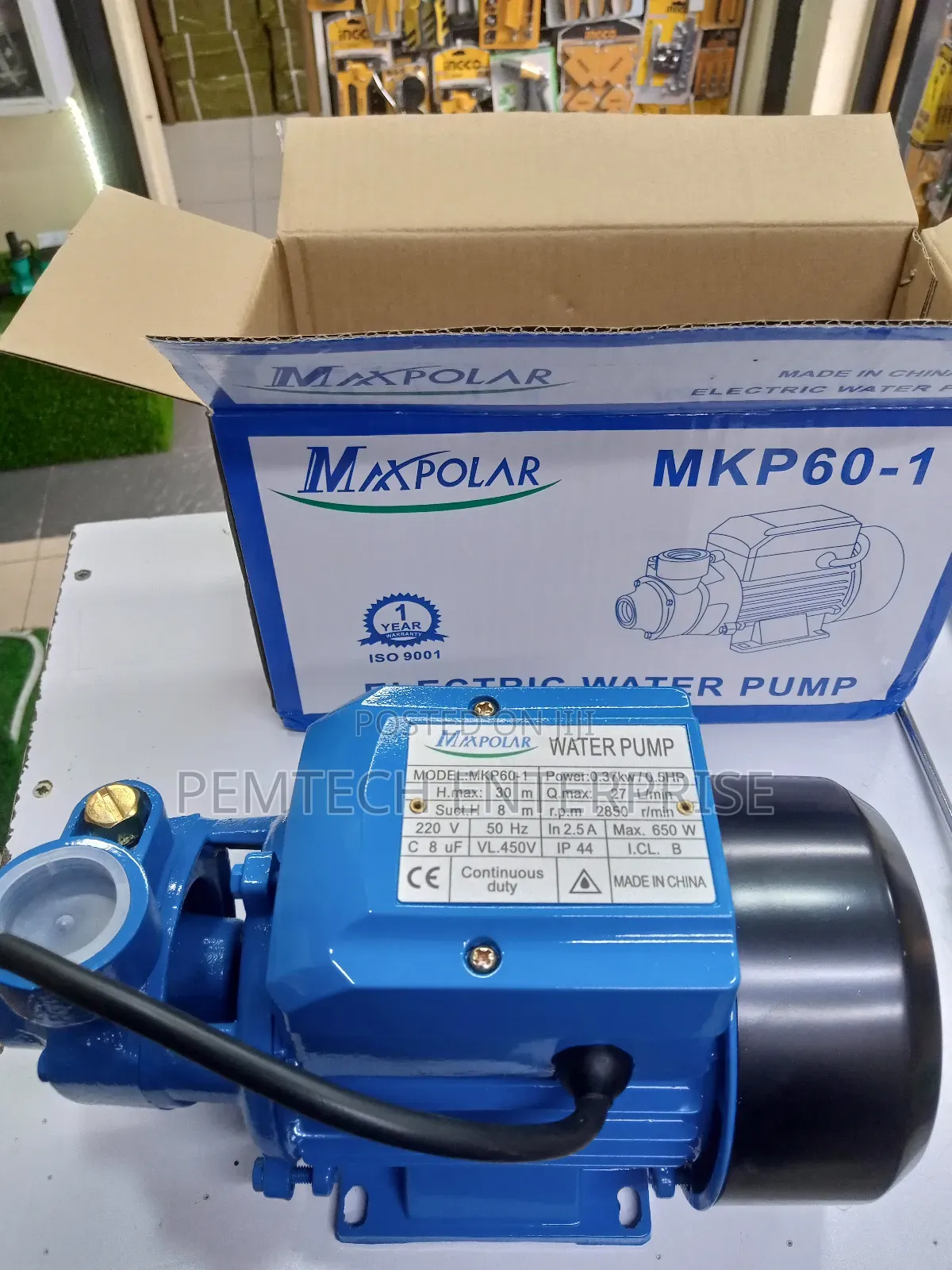 Maxpolar 0.5hp Pump