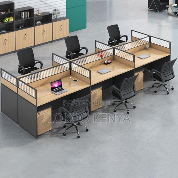 Workstation :6-Way Modular Office Workstation - thumbnail 3
