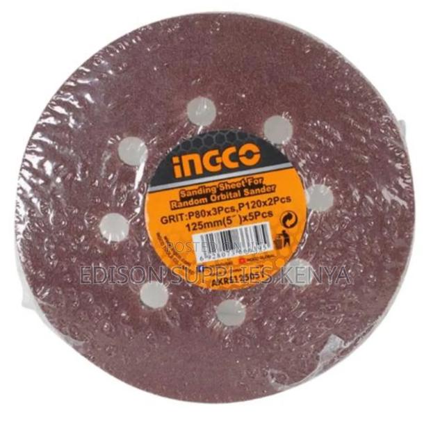 Sand Papers Ingco Sanding Sheets For Random Orbital Sander - main view