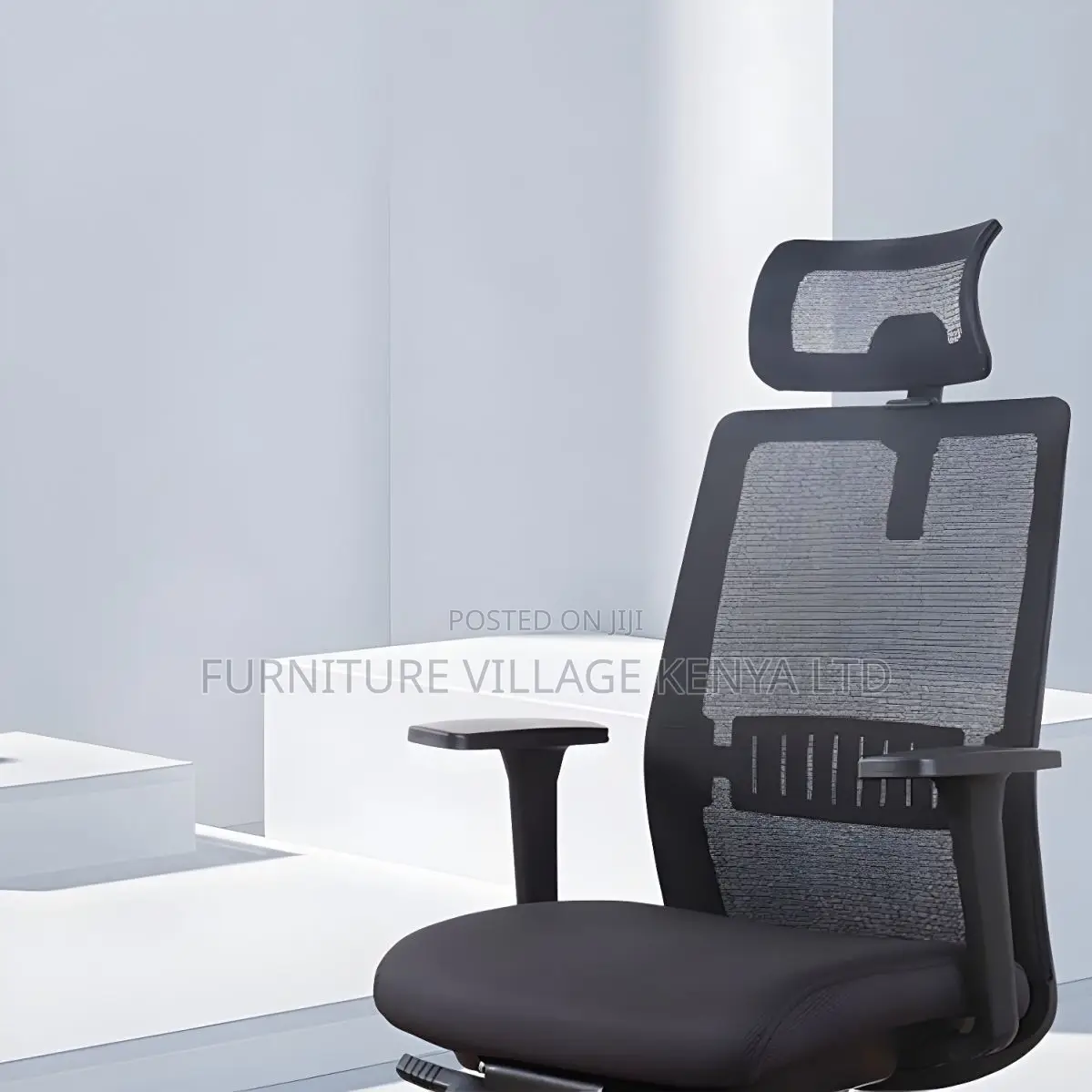 High Back Modern Task Chair With Adjustable Seat Height