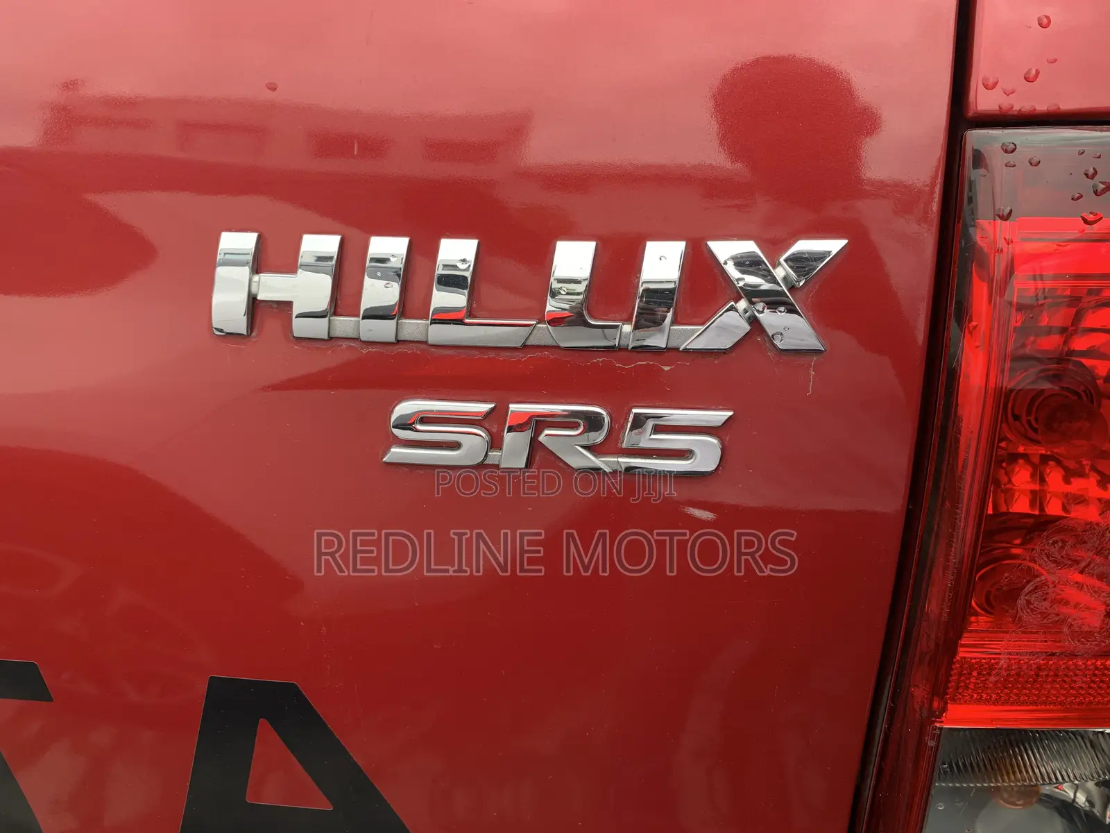 Toyota Hilux SR5 4x4 2016 Red