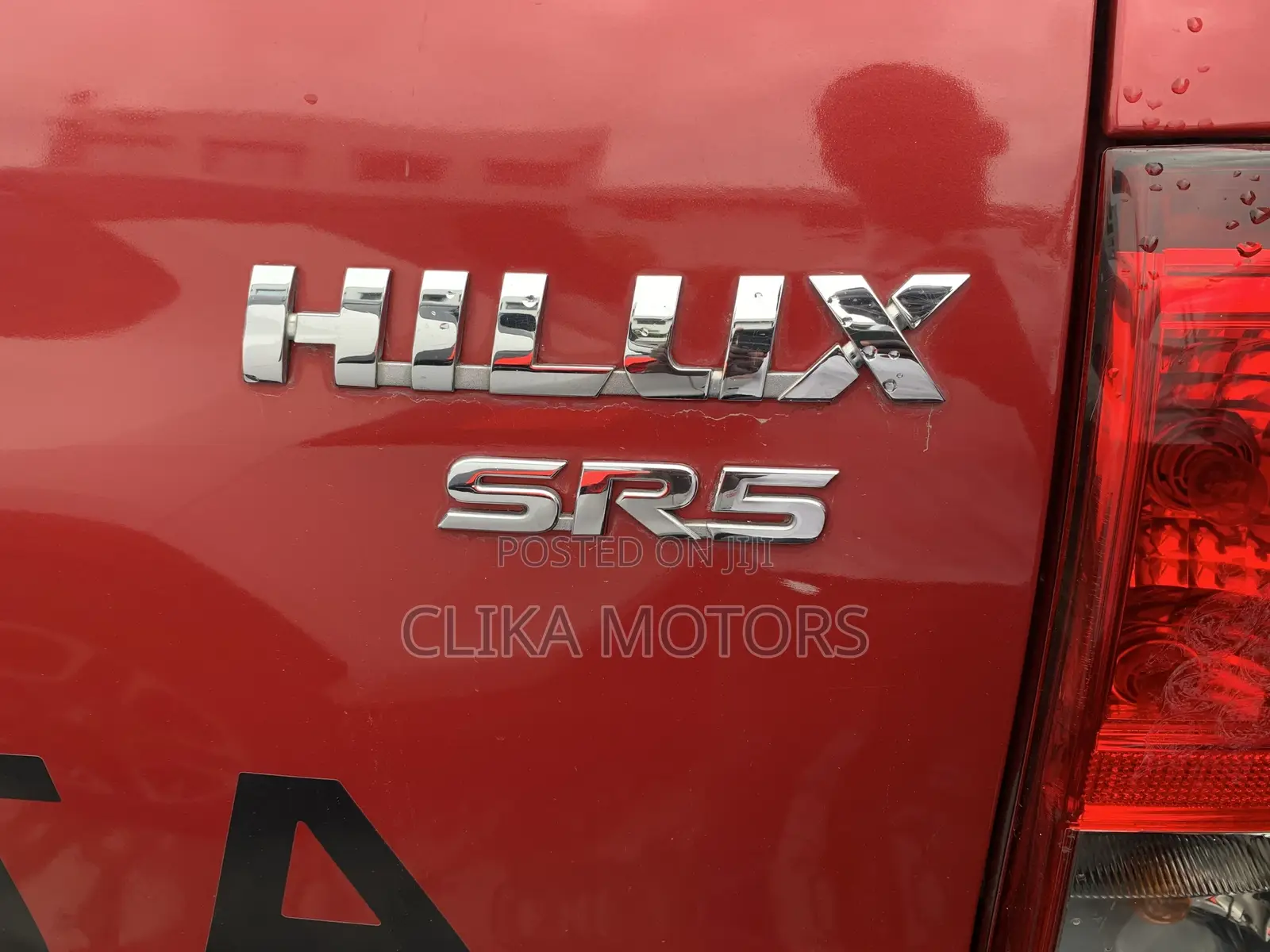 Toyota Hilux SR5 4x4 2016 Red