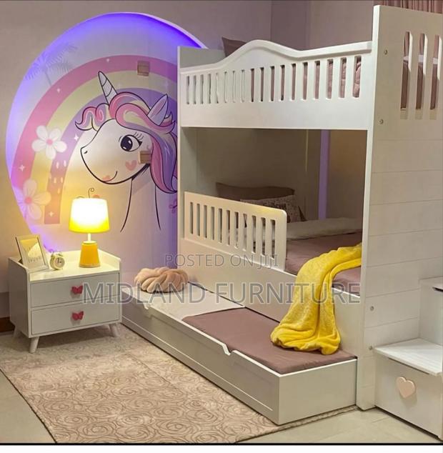 Children Furniture .Tripple Bed