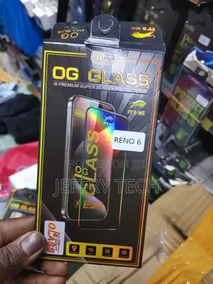 Oppo RENO 6 Tempered Glass (Super X OG Glass) Full Screen Co