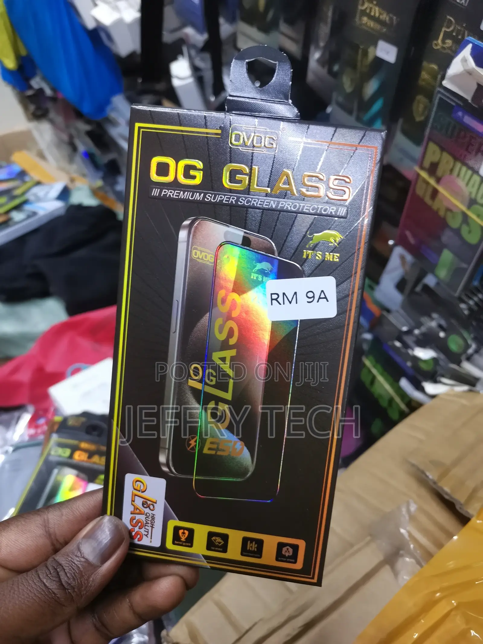 OG Glass Screen Protector Redmi 9a