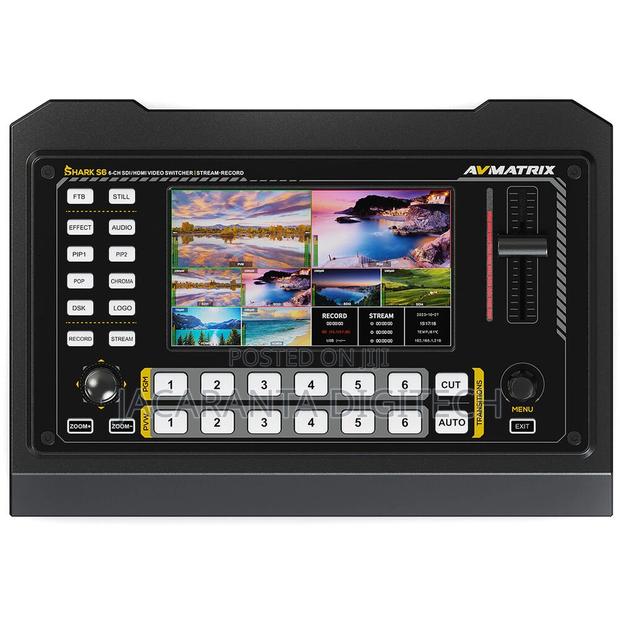 Avmatrix Shark S6 6-Channel Hdmi/Sdi Video Switcher