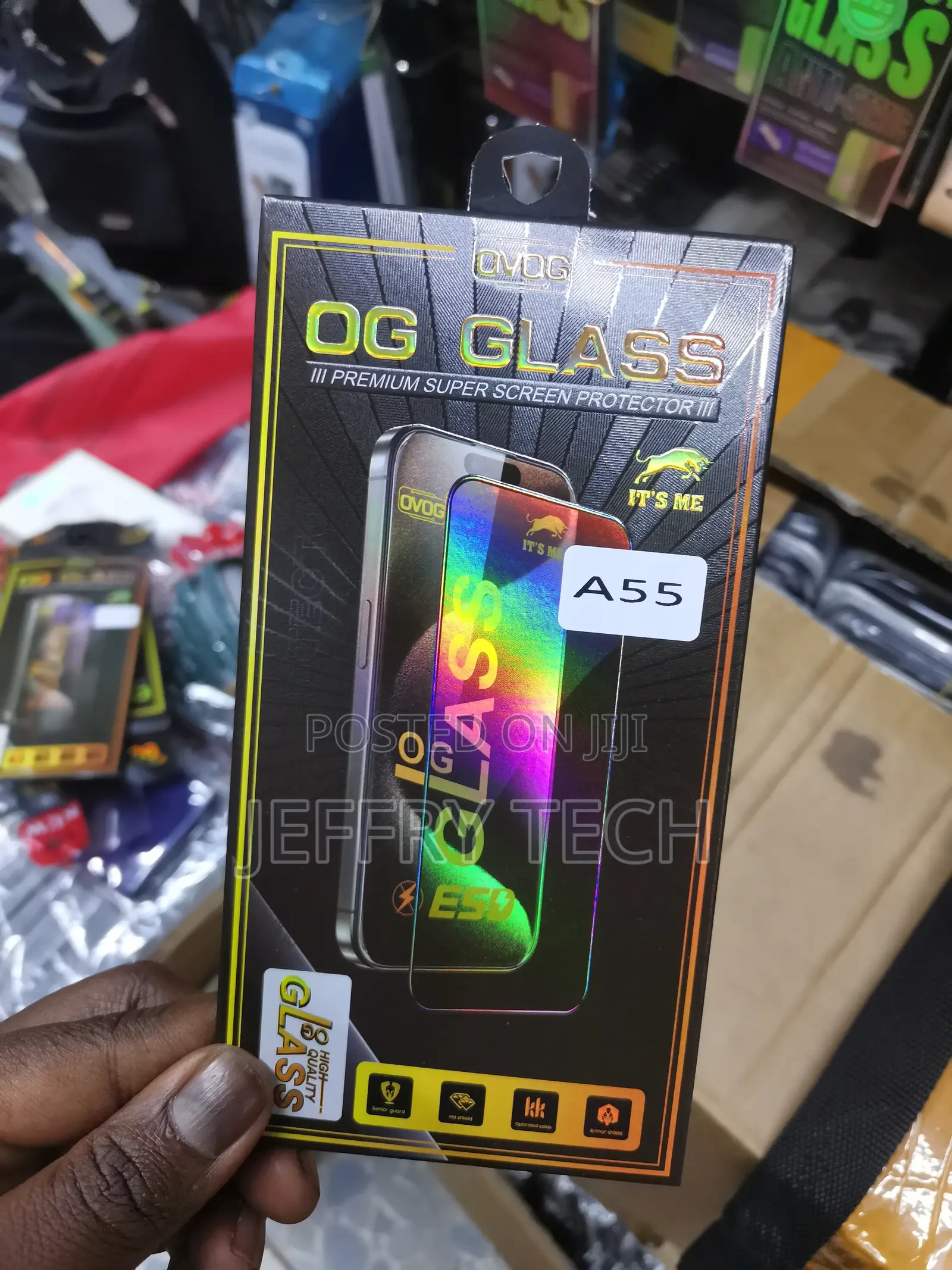 OG Glass Protector for Samsung Galaxy A55