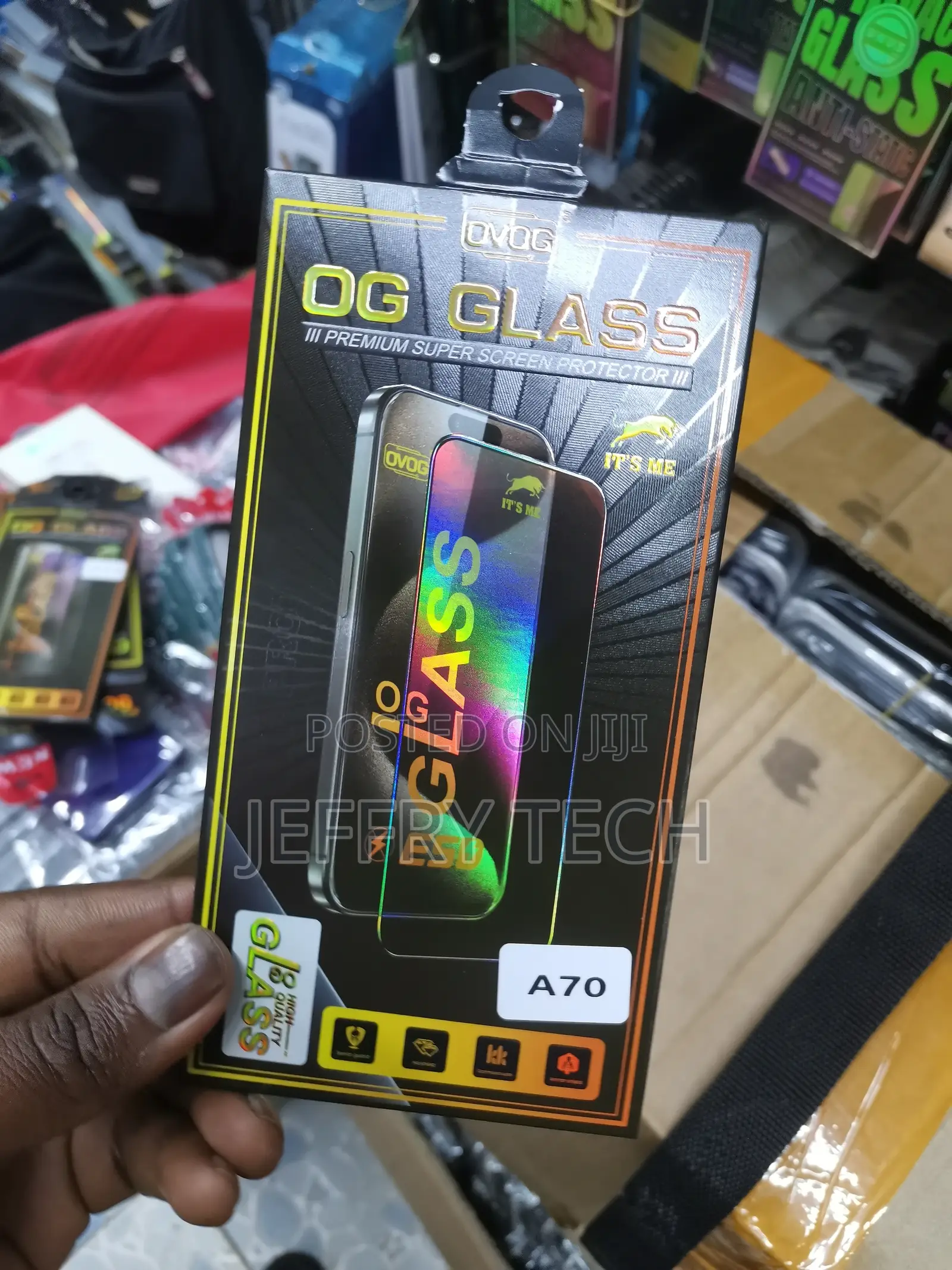 OG Glass Protector for Samsung Galaxy A70