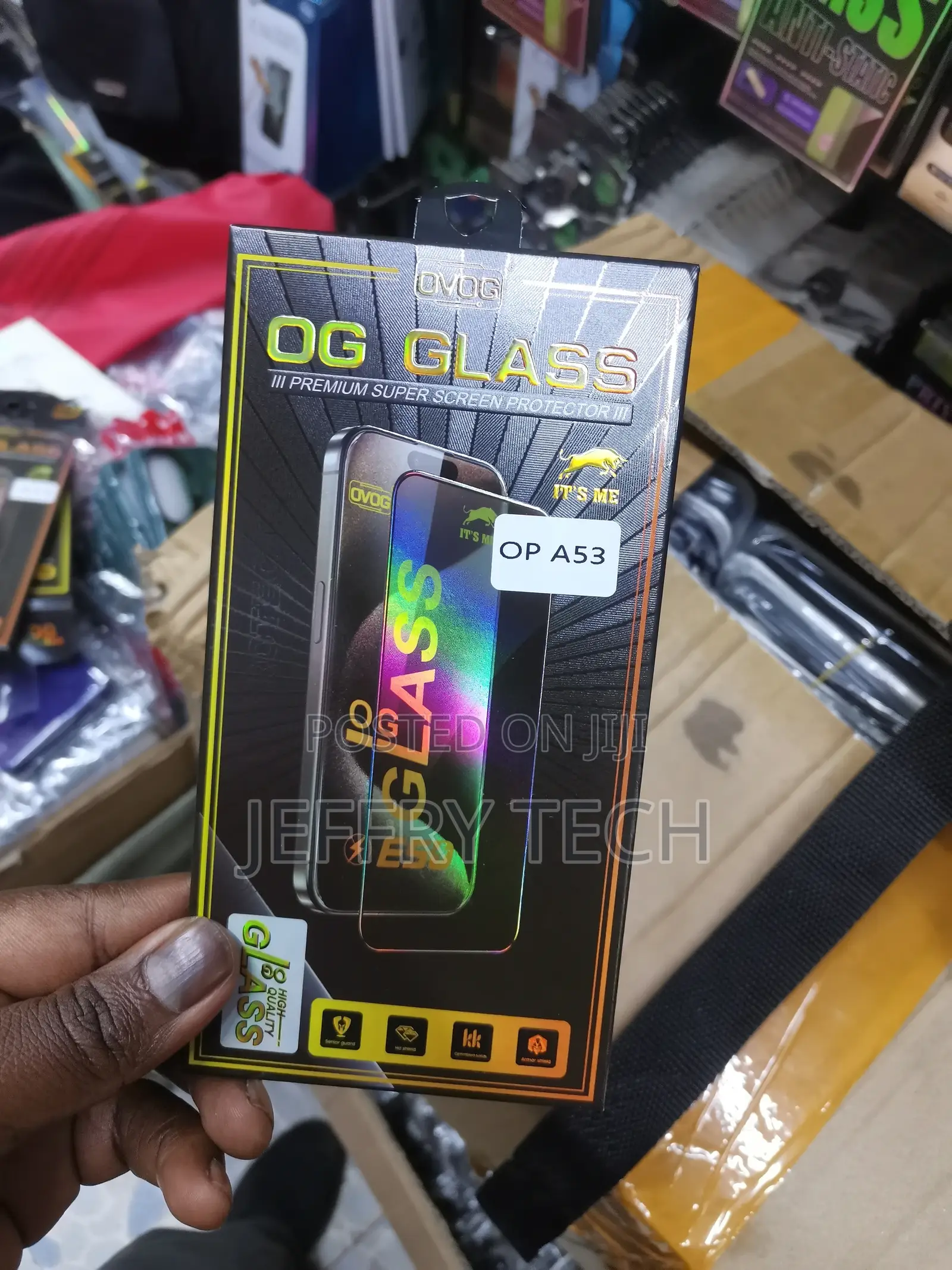 OG Glass Protector For Oppo A53