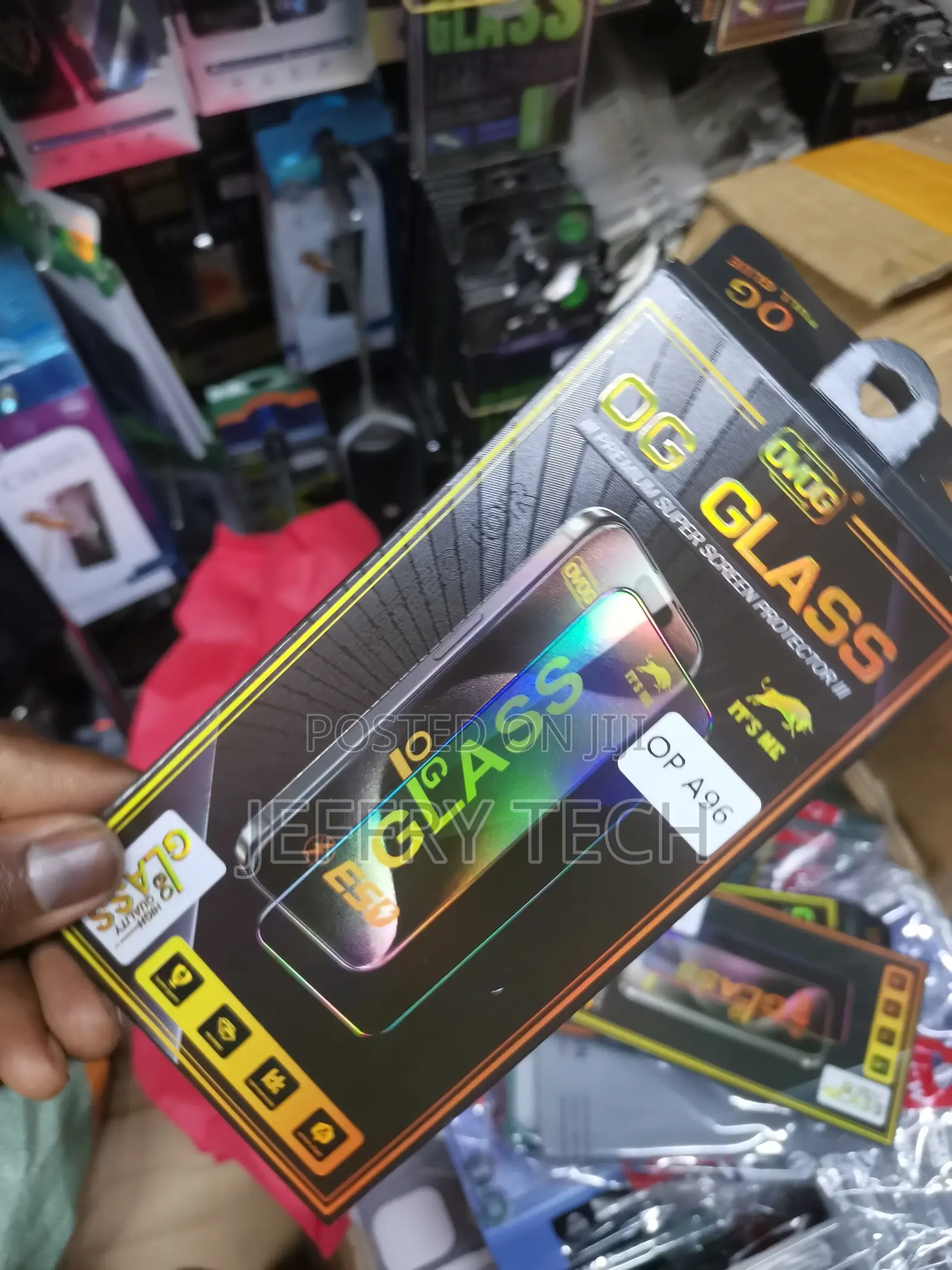 OG Glass Screen Protectors Full Coverage for Oppo A96