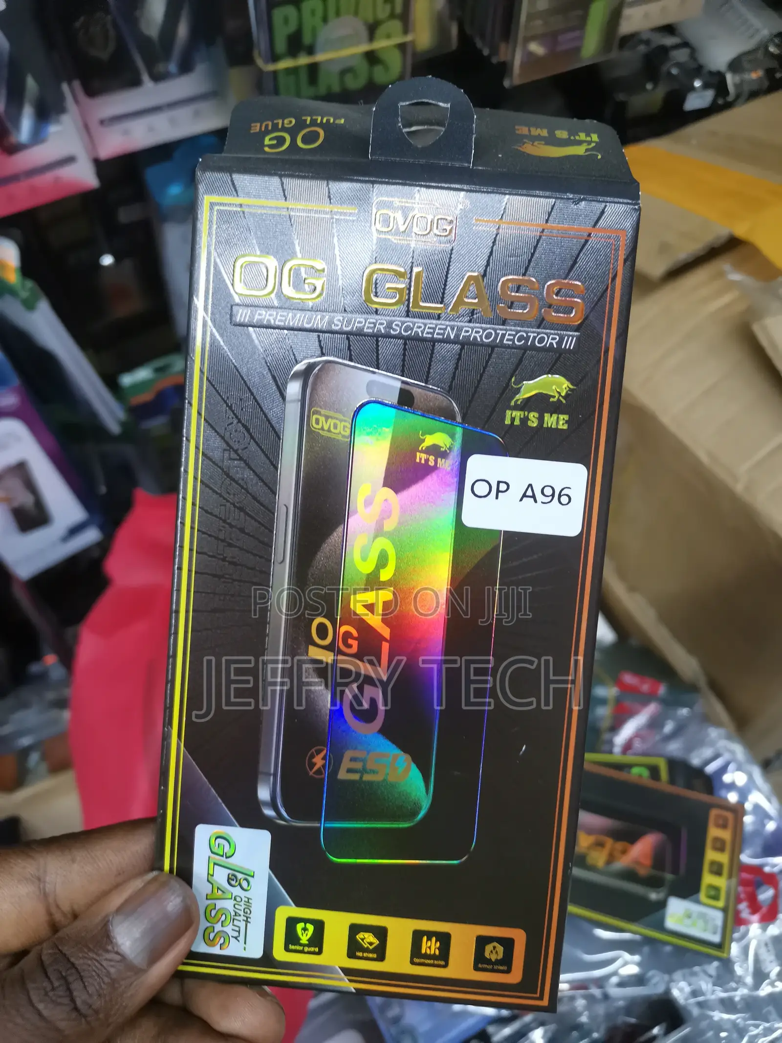 OG Glass Screen Protectors Full Coverage for Oppo A96