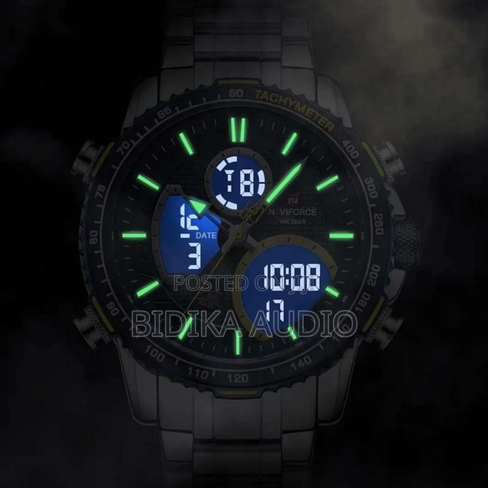 NAVIFORCE Men’S Chronograph Quartz Wristwatch