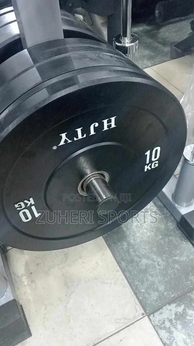 10kg Pair Olympic Bumper Plates (Ksh 280/Kg Offer)