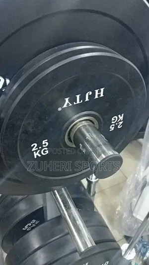 2.5kg Pair Olympic Bumper Plates (Ksh 280/Kg Offer)