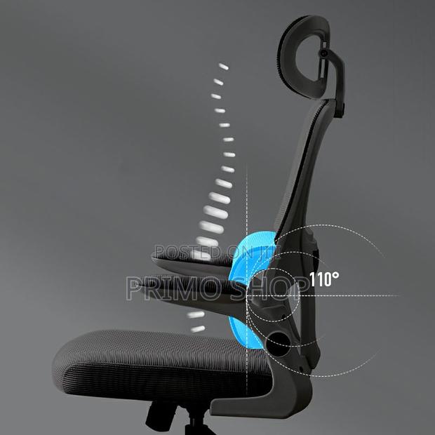 Orthopedic Seat -Black Adjustable Office Conference Chair - thumbnail 4