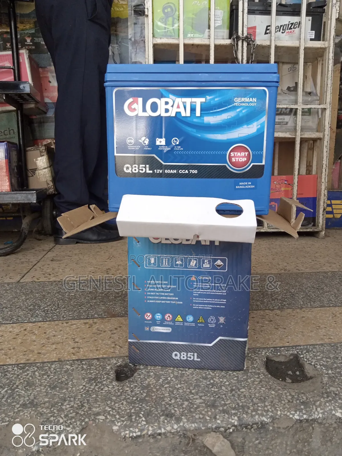 Globatt Battery Istop