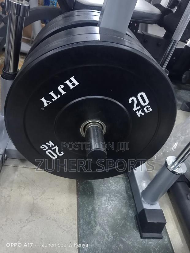 20kg Pair Olympic Bumper Plates (Offer)